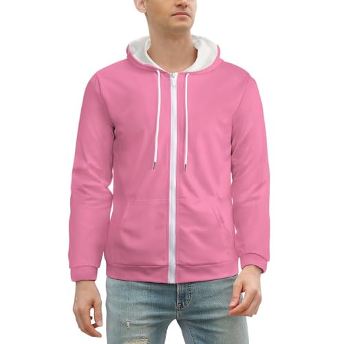 Hoodies for Men Long-Sleeve Zip Up Sweatshirts With Pockets Casual Outfits Hooded Jacket2