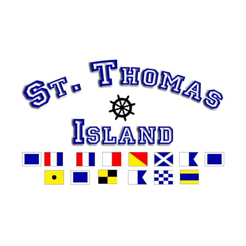 Imán Rectangular CafePress St. Thomas Island 3x2 pulgadas miniatura 2