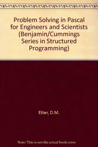 Amazon | Problem Solving in Pascal for Engineers and Scientists ...