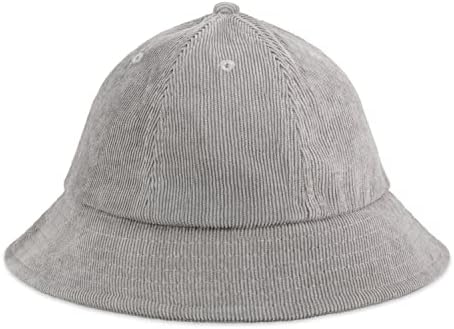 CHOK.LIDS Corduroy Bucket Hats Trendy Lightweight Outdoor Style Plain Soft Cotton Twill Velvet Lining Travel Sun Hat Headwear