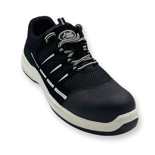 Allen Cooper Safety Shoe ACL 11788 | High Performance Fabric & Leather Upper | Non-Metallic Fibre Toe Cap, Anti-Skid Sole, Heat, Water & Oil Resistant | Size 08 INDIA/UK (B0DFWJ3NLC) Amazon Price History, Amazon Price Tracker