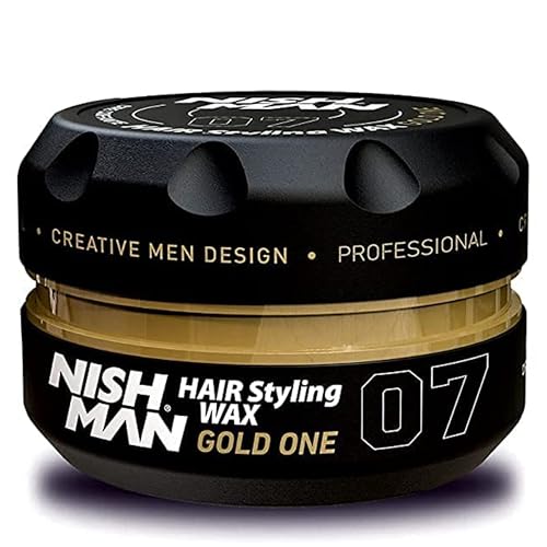 nishman Hair Styling Wax Gold One 07 150 ml