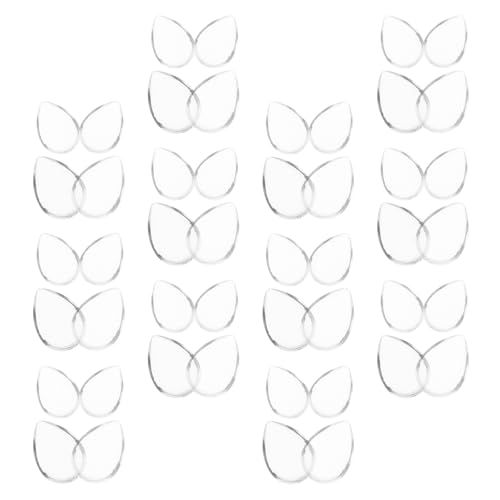 TEHAUX �����K���X��DIY�J�{�V�����r�[�Y 60�Z�b�g ���ȉ~�`�t���b�g�x�[�X �W���G���[�Ǝ�H�|�p �y���_���g �L�[�z���_�[�쐬����