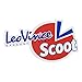 Autocollants LEOVINCE Scoot Moyen Rouge