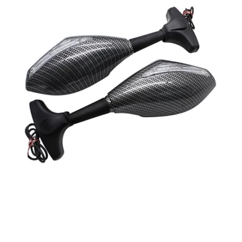 Rétroviseurs clignotant lumineux pour moto GSXR 600 750 et Hayabusa