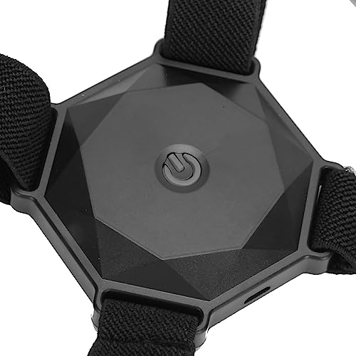 Posture Corrector, Adjustable Strap Posture Trainer with Smart Transducer Vibration Reminder Back Straightener Brace for Men and Women(Black)