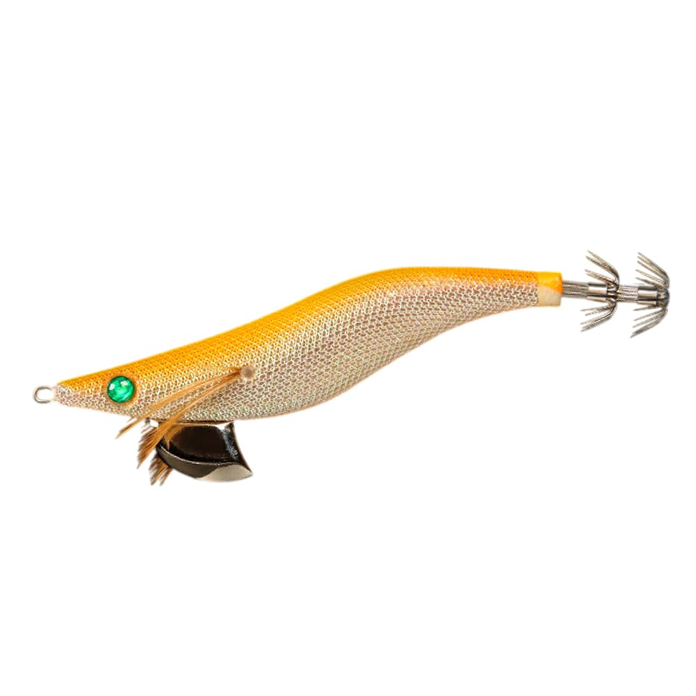 Fishing Squid Lures, Luminous Octopus Jigs Stainless Steel Glow Fishing Bait Hook for Freshwater Saltwater