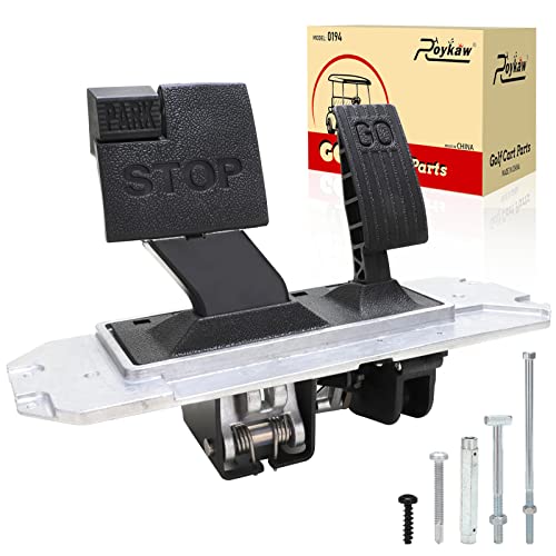 Roykaw Club Car Precedent Accelerator Pedal Assembly 2Nd Gen For 2009-Up Electric Golf Cart Models, Replaces Oem # 102595021, 103974821 - Newly Upgraded #TOP4
