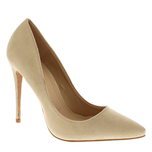 Donna Elegante Punta Punta Moda Stiletto Elegante