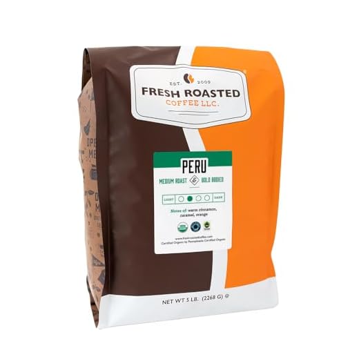 Organic Peru Ground Coffee 5lb