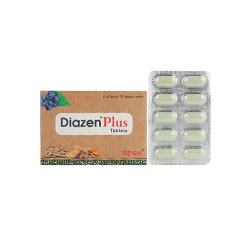 Diazen plus Tablets Pack of 60 Tablets - Review, Price and Buying Guide