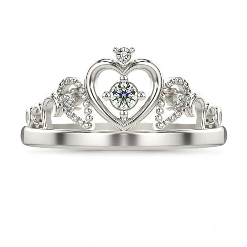 VALANOVA Sterling Silver & Certified Lab Grown Diamond 0.05cts | Ring For Women/Girls | Stylish & Elegant | VGR0123A | Ring Size: 17 (B0DD3KBM7Y) Amazon Price History, Amazon Price Tracker