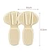 Simhoa 3X 2 in 1 Heel Cushion Pads Heel Protector Shoe Inserts Oversized Shoes Thicken Shoe Pad Heel Cushion Inserts Shoe Grips Liner