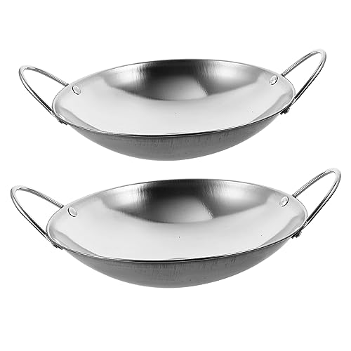 Set de 2 Woks de Acero Inoxidable Bestyash miniatura 1