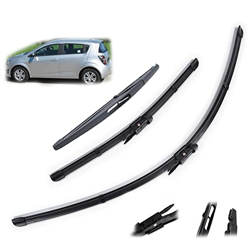 Essuie-glaces Chevrolet Aveo 2012-2017 sans trace sous la pluie
