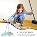 FOMIYES 1Set Broom and Dustpan for Home Cleaning Durable Dust Pan and Brush for Indoor Outdoor Use for Garages Workshops and More