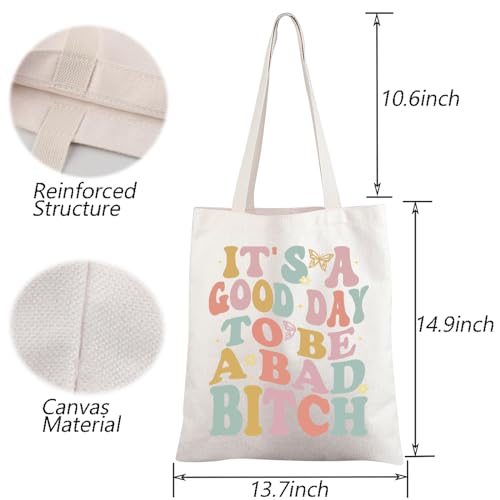 Bolsa Tote con Frase Divertida para Comprar miniatura 4