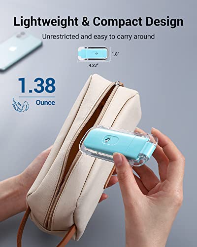 Dewenwils Usb Rechargeable Book Light For Reading In Bed, Warm White, Brightness Adjustable, Led Clip On Book Reading Lights, Perfect For Bookworms, Kids (Blue) #TOP6