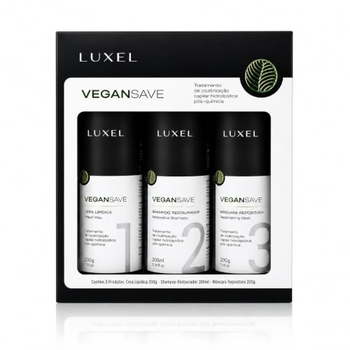 Kit Tratamento Capilar, Regeneração, Hidratação e Reconstrução, Luxel