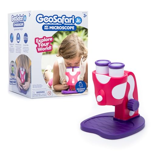 Image of Learning Resources GeoSafari Jr My First Microscope Pink