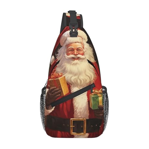 Bolso cruzado mochila tipo sling unisex negro miniatura 1