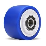 Hamilton Ergo-Glide W-352-SPB-1/2 Wheel - 3-1/2' Polyurethane on Aluminum, Precision Bearing, 2' Wide