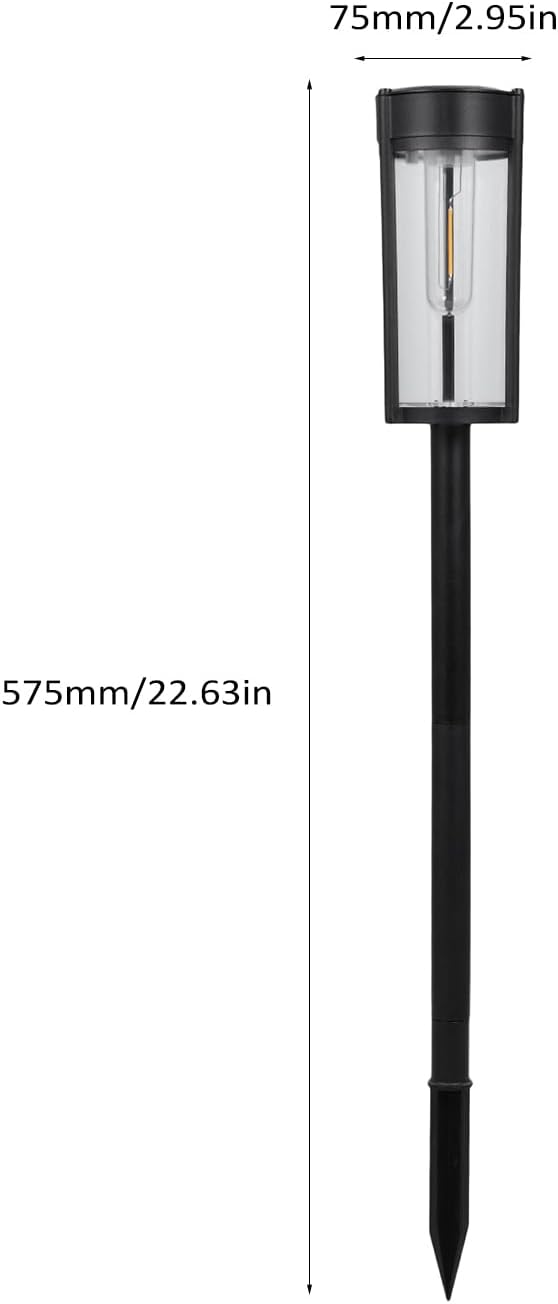 Solar way s Waterproof Solar s with LED Tungsten Filament Bulb Solar s for Outside to ON/OFF Solar Powered Garden s for Yard Landse Driveway Lawn