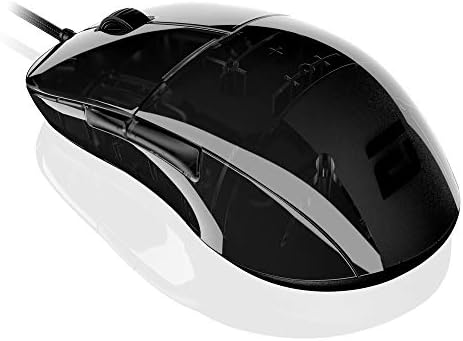 Endgame Gear XM1r Gaming Mouse Programmable Mouse with 5 Buttons and 19,000 DPI, Black
