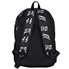 Punk Oxford Mochila con diseño de notas musicales, para la escuela, Niños y Niñas, Elegante, Arte (4 Colores), Keyboard black #2