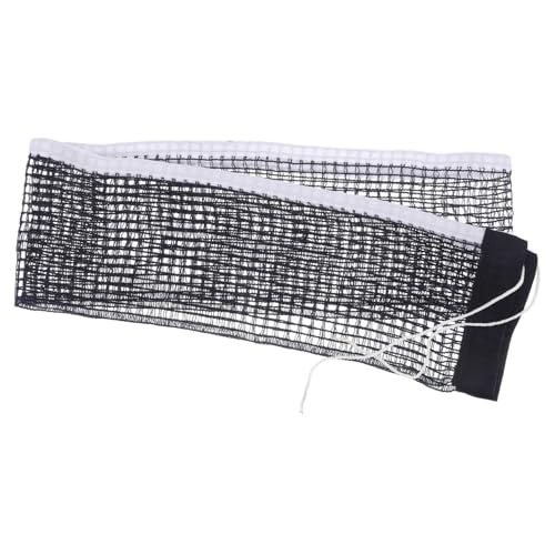 BCOATH Table Tennis Net Portable Retractable Cotton-Polyester Dense Mesh Lightweight Foldable Outdoor Indoor