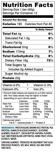 No Cow Best Seller Variety Pack, 20G Plant Based Protein, Keto Friendly, Low Sugar, Dairy Free Gluten Free, Vegan, High Fiber, Non-Gmo, 2.12 Ounce (Pack Of 12) #TOP6