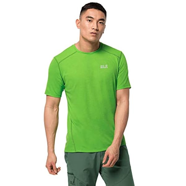 Jack Wolfskin Sky Range T-Shirt Maglietta da Uomo Uomo