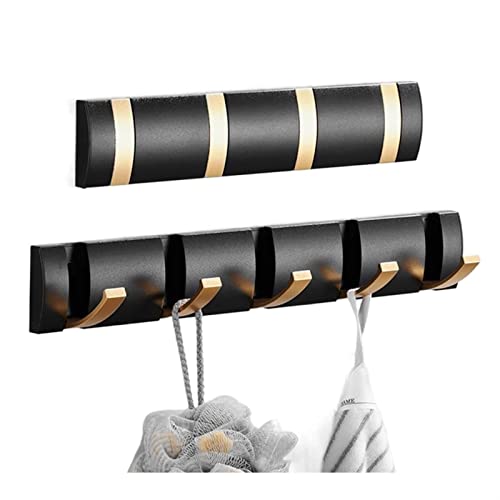 Crochets muraux noirs indispensables pour organiser la douche