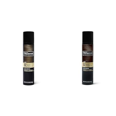 Amazon.com: TRESemmé Root Touch-Up Light Brown & Dark Brown Temporary ...