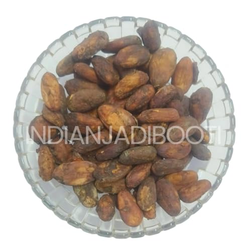 Image of IndianJadiBooti Cocoa Beans (100 GM) - Cacao Beans - Theobroma Cacao - For Culinary and Wellness Use
