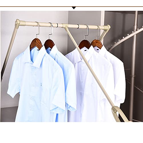 Tringle de penderie relevable pour un dressing de chambre ordonné - 5
