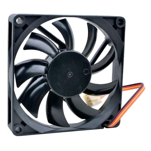 Ventilateur CPU 80mm double roulement à billes silencieux