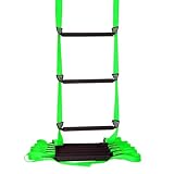Fire Escape Ladder, 32.8 Feet Emergency Fire Ladder, 3-5 Story Homes Reusable Safety Rope Ladders for Kids and Adults