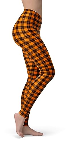Image of sissycos Women's 80s Leggings Neon Artistic Splash Printed Buttery Soft Stretchy Pants