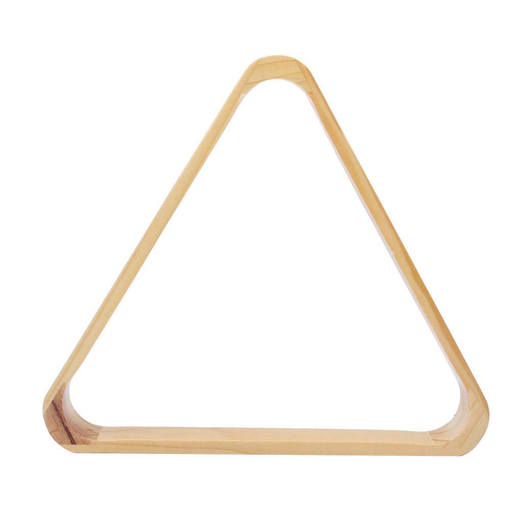 Vbest life Professionelle Holz Billard Dreieck Rhombus Rahmen Snooker Bälle Rack Billard Holzstativ Billard Zubehör Sportzubehör Zubehör
