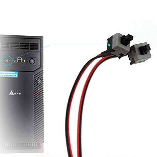 Cavo di alimentazione per PC ATX, 2 pezzi, 50 cm - Alimentatore - Immagine 1