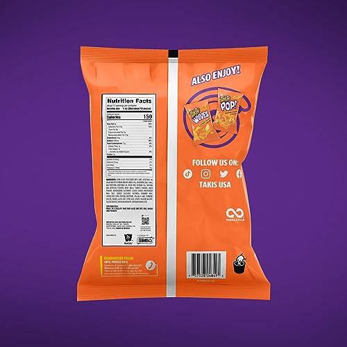 Takis Intense Nacho 17 Oz Fiesta Size Bag, Cheese Flavored Non-Spicy Cheesy Rolled Tortilla Chips thumb #5