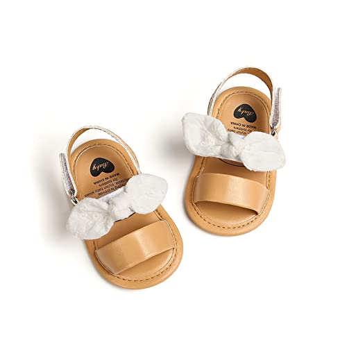 Baby Girls Sandals Rubber Sole Outdoor First Walker Toddler Girls Boys Summer Shoes 12-18 Months 13Cm #TOP2