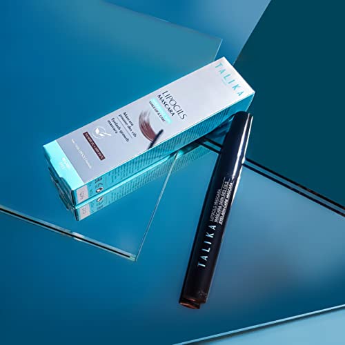 Talika Lipocils Mascara - Eyelash Enhancing & Boosting Treatment - Thicker, Defined Lashes with More Volume - Lengethening Mascara - Black