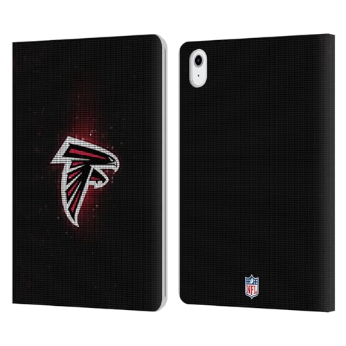 Étui portefeuille en cuir premium Atlanta Falcons pour Apple iPad Air 11