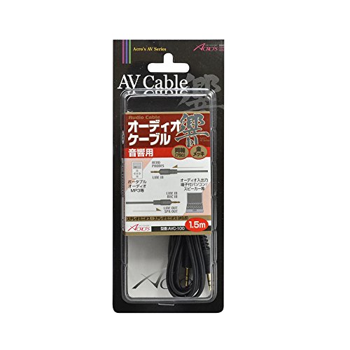 Cable Mini Stereo 3.5 mm Macho a Macho 1.5 m miniatura 3