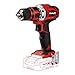 Einhell TE-CD Power X-Change 18-Volt Cordless 1/2-Inch, MAX 1500 RPM, 354 Inch-lbs, Cordless Drill/Driver w/Belt Clip, LED, Soft Grip, 2 Speed Gearing, 20+1 Torque Settings, Quick Stop System