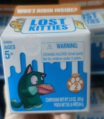 ТоуPRO - Original HASBROs Genuines Lost Kitties Kawaii Play-doh Ԁolls Anime Fiɡurе Play Doh Animal Cute Cat Тоуs Kids Girls Gift (B)