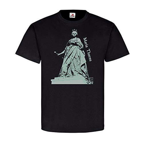 T-shirt de la reine de Vienne Denkmal Austria noir XXXL vêtement monarchie
