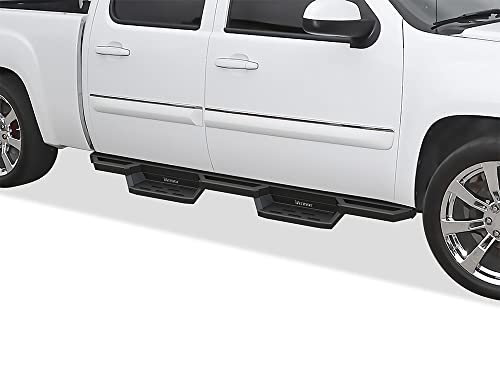 Estribos laterales acero inoxidable para Chevy Silverado miniatura 1